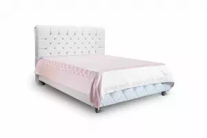 Pat ALCANTARA STYLE BIANCA 1600x2000 Piele Ecologică 